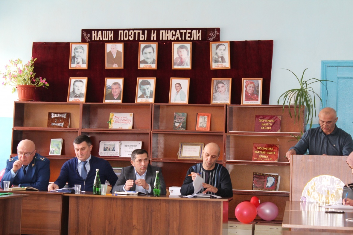 Сегодня состоялось заседание Антитеррористической комиссии в МО «Чародинский район»